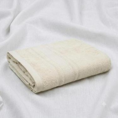 Imagem de Toalha de Banho Algodão Egípcio Memphis Banhão 78x150cm Appel, Cereal