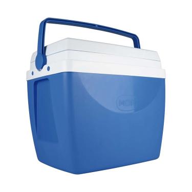 Imagem de Caixa Térmica Cooler 34 L Com Alça Porta Copos Bebidas Alimentos - Mor