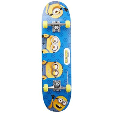 Imagem de RicBrinc Skateboard Minions Grupo Azul - Maple 80cm X 20cm - Azul - Iniciante
