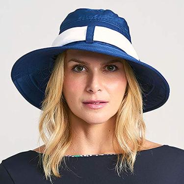 Imagem de CHAPÉU PARIS VILLE FEMININO AZUL/BRANCO UVLINE