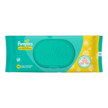 Imagem de Lenço Umedecido Pampers Camomila 48 Unidades