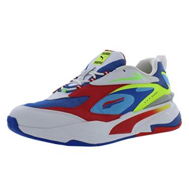 Imagem de PUMA Rs-Fast Wc Mens Shoes Size 8, Color: White/Blue/Volt