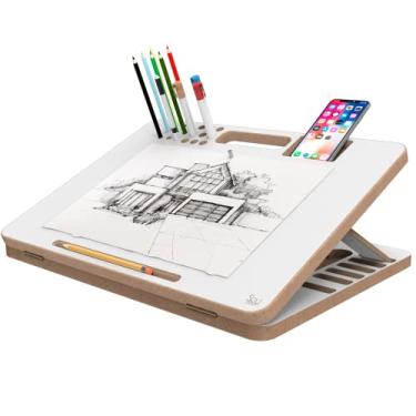 Imagem de Suporte Notebook Prancheta de Desnho e Suporte Leitura (A4, Branco)