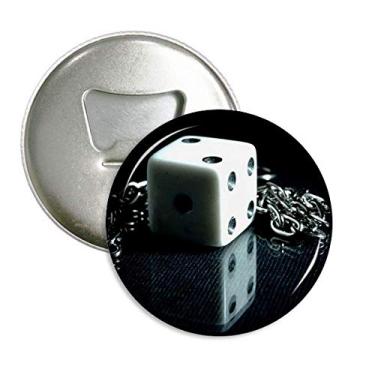 Imagem de Corrente de dados com abridor de garrafas e ímã de geladeira, emblema multifuncional