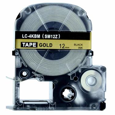 Imagem de Fita SM12Z LC-4KBM Para Rotulador epson Lw-300 12mm Dourada