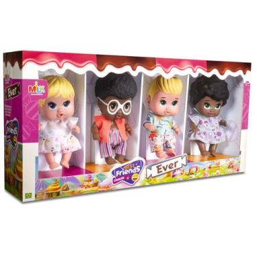 Imagem de Boneca Bebê Coleção Best Friends Ever Milk Brinquedos