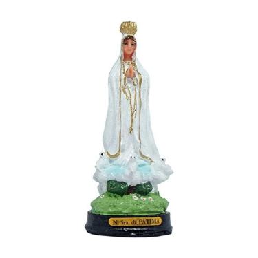 Imagem de Imagem de Nossa Senhora de Fátima de Resina Nacional 15cm