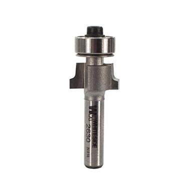 Imagem de Whiteside 2630 Laminate Roundover Roteador Bit c/rolamento - 1/4"H, 1/16"R, 3/16"CL