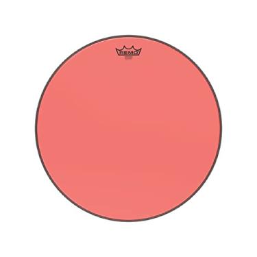 Imagem de Pele de 18 Polegadas Emperor Colortone Transparente Vermelha BE-0318-CT-RD