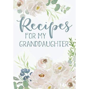 Imagem de Receitas para minha neta: um diário de lembranças de livro de receitas de família - peônia aquarela floral