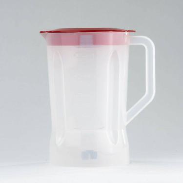 Imagem de 9243 - Copo Mondial L1000 Translúcido (tampa Vermelha)