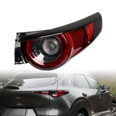 Imagem de Astra Depot Conjunto de luz traseira do lado do passageiro Lâmpada de seta de freio compatível com Mazda CX30 CX-30 MA2805137C MA2805137D 2020-2023