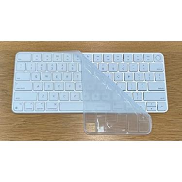 Imagem de Capa de teclado para teclado Magic com Touch ID ou botão de bloqueio (2021+) (transparente)