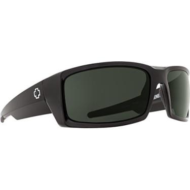 Imagem de Spy Men's General 673118038863 Black Rectangle Sunglasses