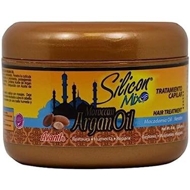 Imagem de Silicon Mix Moroccan Argan Oil Tratamento Cabelo, 8 onças