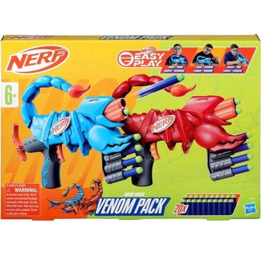 Imagem de Lançador NERF WILD Venom PACK com 2 Hasbro F9137