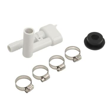 Imagem de Kit de Interruptor de Vácuo para Vaso Sanitário, Braçadeira de Aço Inoxidável, Peças para Válvula de água do Vaso Sanitário, 385316906, Prático para 1049, 1088, 1106, 1147,