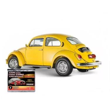 Imagem de Capa com forro cobrir carro Volkswagen Fusca 100% Impermeável Proteção