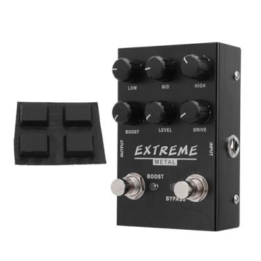 Imagem de Pedal de Distorção de Guitarra, Pedal de Efeito de Guitarra Eq de 3 Bandas, Baixo, Médio e Alto Ganho, Efeito de Guitarra Elétrica Dc 9v