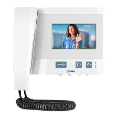 Imagem de UNID INT PORTEIRO ELETRONICO C/VIDEO HDL VIDEO CLASS - 4.3" BRANCO - 90.02.13.004