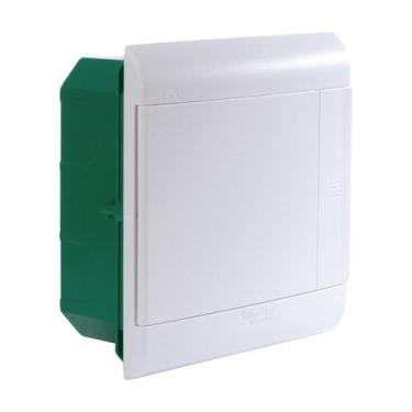 Imagem de Caixa de Distribuição Embutir 8DIN PVC sem Barramento IP-40 Schneider,