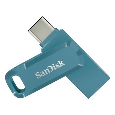 Imagem de SanDisk Flash Drive Go USB tipo C Ultra Dual Drive 64GB, Navagio Bay - SDDDC3-064G-G46NBB