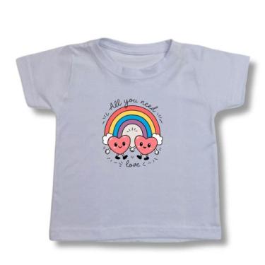 Imagem de T-shirt Feminina Infantil Estilosa Estampas Atuais Blogueira - AK FASH