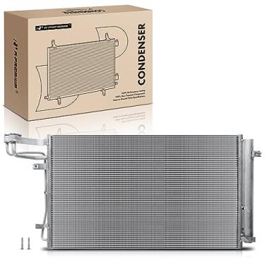 Imagem de A-Premium Condensador A/C de ar condicionado compatível com Hyundai Equus 2012-2014, Genesis 2012-2014, 3.8L 4.6L 5.0L, substituição # 4890, 97606-3N100