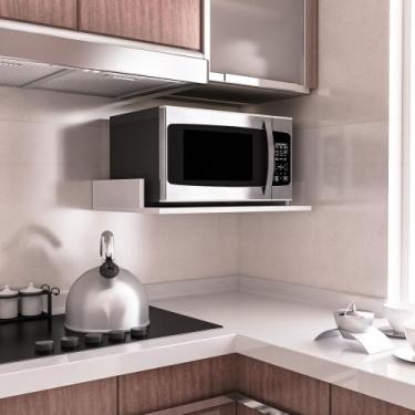 Imagem de Suporte Inovador Forno Nicho para Micro Ondas Cozinha MDF Fácil Montag