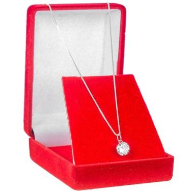 Imagem de Gargantilha Ponto De Luz Prata 925 Veneziana 45cm Feminino - DR Joias