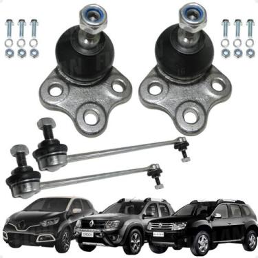 Imagem de Kit Par Pivo Bandeja E Bieleta Dianteira Duster Oroch Captur - LG FURL