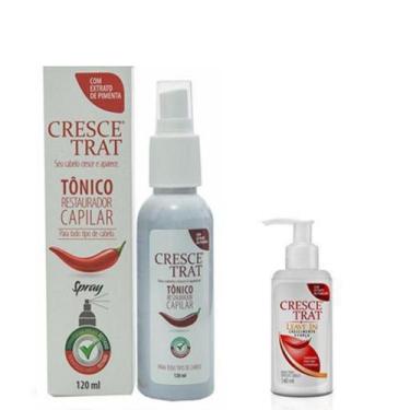 Imagem de Crescetrat Tônico e Leave In Anti Queda P/Crescimento Capilar