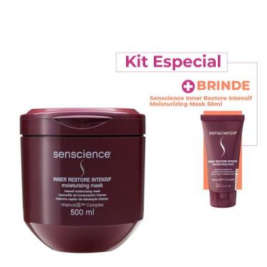 Imagem de Kit Senscience Inner Restore Intensif Moisturizing Mask- Hidratação In