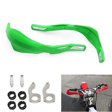 Imagem de Protetor de mão universal para motocicletas Protetor de mão Protetor de manopla Protetor de vento Protetor de colisão para Honda Motocross Yamaha Suzuki Kawasaki KTM Bicicleta de sujeira esportiva dupla ATV MXCOBIKE verde COBIKE