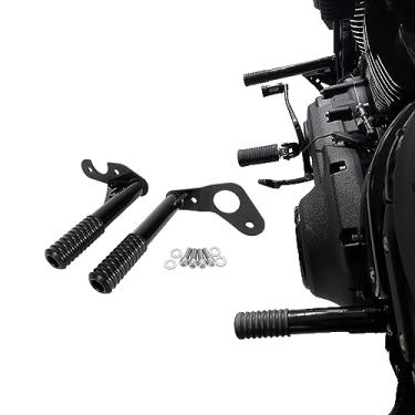 Imagem de Fjpacemt Apoio para Os Pés Do Passageiro Crash Bar Support Protection Fit For Harley Softail Street Bob Fxbb, Low Rider Fxlr, Heritage Classic 2018 2019 2020 2021 2022 2023