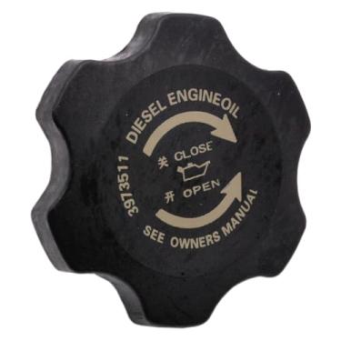 Imagem de HAOTOM Tampa de enchimento de óleo de motor 3973511 compatível com Dodge Ram 2500 3500 5.9L 6.7L 1998-2019, Ram 4500 5500 6.7L 08-18, Freightliner MT55 MT45 MT35 FC70 FC80 FS65, CC. ummins Engine 5