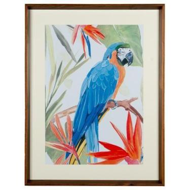 Imagem de Quadro Decorativo - Arara Azul - QUADROS & CORES
