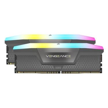 Imagem de CORSAIR Vengeance RGB DDR5 Kit de aprimoramento de luz (sem memória física) – Cinza