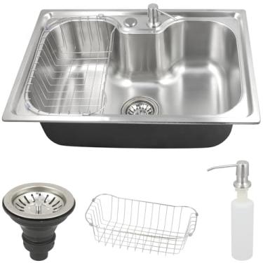 Imagem de Cuba Gourmet Aço Inox Escovada 60x42 Acessórios