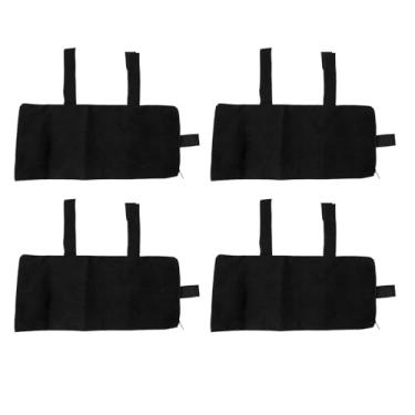 Imagem de 4pcs Prevenção de Inundações Sacos de Areia, Barreira Reutilizável de água da Enchente para Barreiras de Inundação Espessada para a Porta Interna e Externa, Portão de Inundação