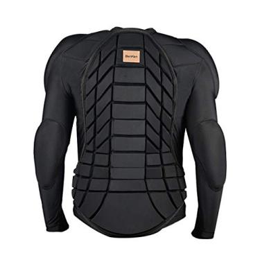 Imagem de BenKen Camisas Esportivas Anticolisão Profissionais Masculinas E Femininas, Jaqueta Protetora Para Motocicleta, Armadura Corporal Completa, Protetor De Costas Para Skate, Patinação, Snowboard, Cicli