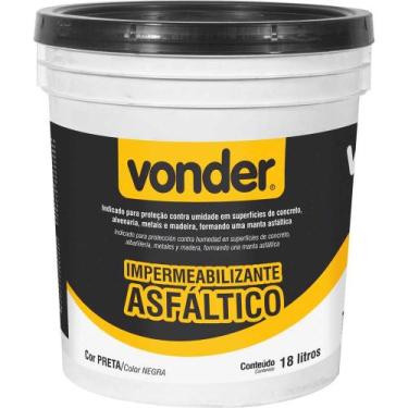Imagem de Impermeabilizante Asfáltico 18 L Vonder