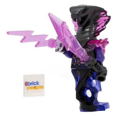 Imagem de Minifigura lego Ninjago Crystalized General Aspheria com espada