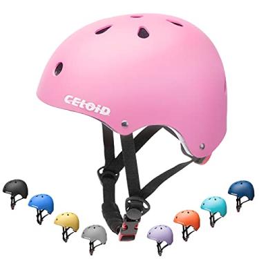 Imagem de CELOID Capacete de bicicleta infantil, capacetes de skate para crianças de 5 a 8 a 9 anos, meninos e meninas, ajustável, multiesportivo, bicicleta, skate, futebol, patins, patins, patins, patins