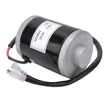 Imagem de 100W 24V Elétrico Motor Escovado Com Polia de Correia, Alumínio Pequeno Motor Escova para E Scooter, E Bike, Veículo Elétrico