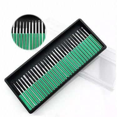 Imagem de Kit 30 Brocas Lixa Unha Eletrica Profissional Manicure