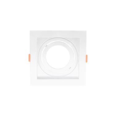 Imagem de Spot De Embutir Recuado Blumenau Clean Para Lâmpada Par 20 E27 Quadrado Bivolt Branco