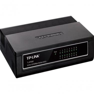 Imagem de Switch De Mesa De 16 Portas - 10-100mbps - Tl-sf1016d Smb