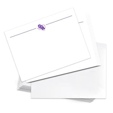 Imagem de Desert Cactus Stephen F. Austin State University pacote com 10 cartões de papelaria cartolina Lumberjacks SFA inclui envelopes memorando festa de agradecimento (cartão 1a)