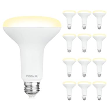 Imagem de DEGNJU Lâmpada Led Br30, Refletor Regulável Para Ambientes Internos, Equivalente A Cri80, 7W, 65W, 2700K, Branco Suave, 650 Lúmens, 15.000 Horas De Vida Útil, Lâmpadas Embutidas, Base Interna E26, P